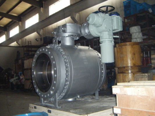 Harga bagus Kursi Lembut 16 Inch 600LB Trunnion Mounted Ball Valve on line