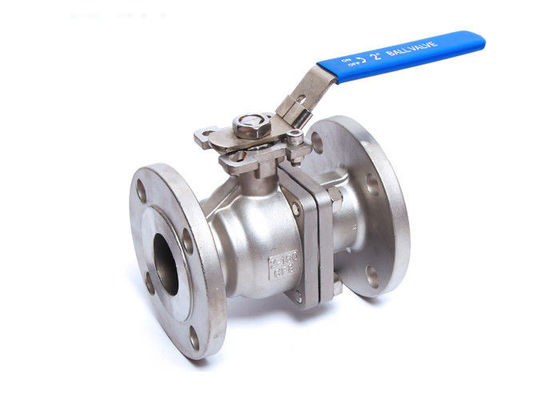 Harga bagus ANSI Standar 150LB DN50 SS Ball Valve Flange Type on line