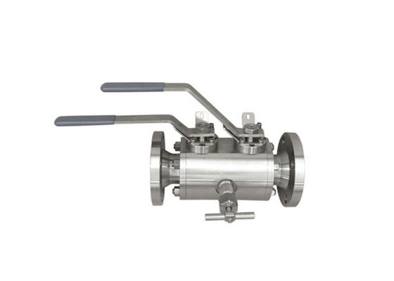 Harga bagus Double Bleed Dan Block Socket Weld ASME150 DBB Ball Valve on line