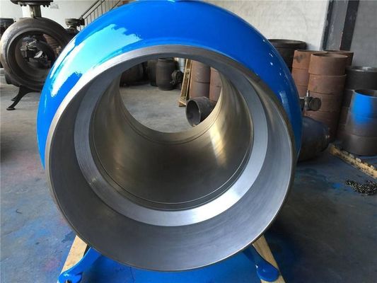 Harga bagus DN1200 Full Bore Ball Valve, Katup Bola Trunnion Sepenuhnya Dilas Untuk Gas on line