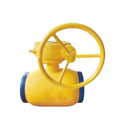 Harga bagus PN6.4 Mpa Explosion Proof Sepenuhnya Dilas Ball Valve Untuk GAS on line