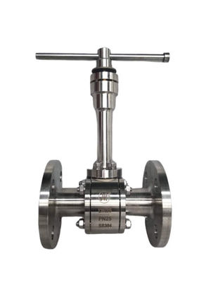 Harga bagus Melalui Way Type PN25 DN25 Cryogenic Ball Valve Untuk LN2 on line