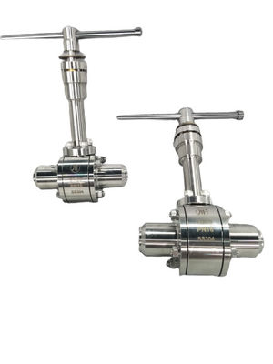 Harga bagus Katup Bola Stainless Steel Cryogenic Jenis DN25 Dilas Untuk LO2 on line