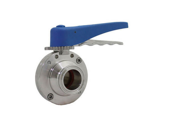 Harga bagus Threaded Berakhir 2 Inch Sanitary Clamp Butterfly Valve on line