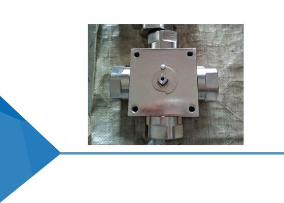 Harga bagus Tekanan Tinggi 3/4 Inch G Thread Four Way Ball Valve on line